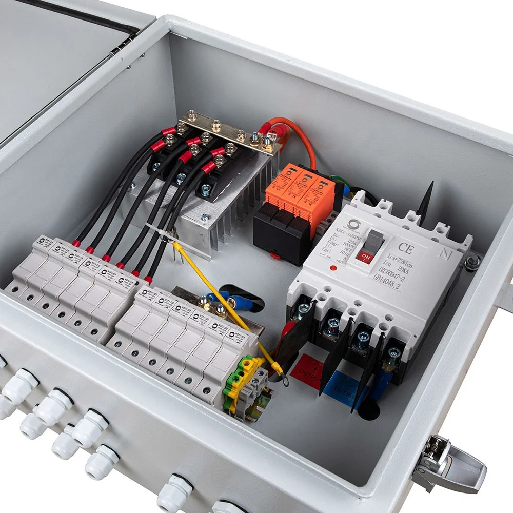 Solar Combiner Box - Caja combinadora solar fotovoltaica de 1000