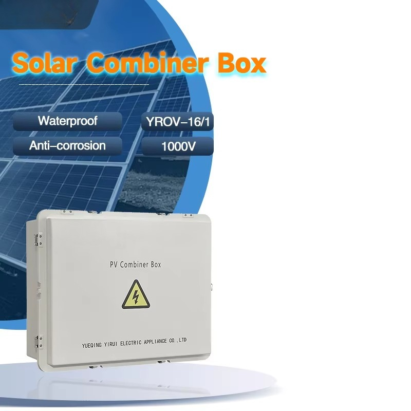 Solar Combiner Box - Caja Combinadora de Hierro Impermeable YRO