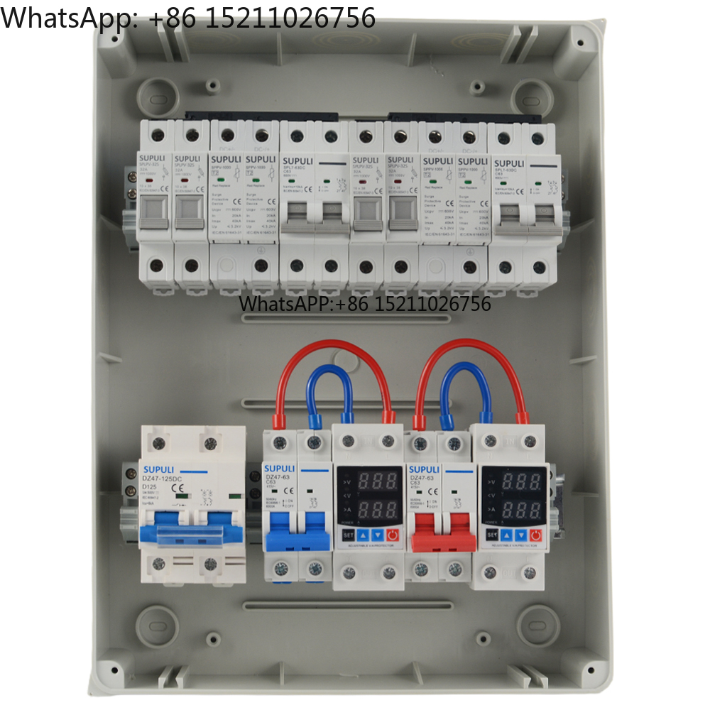 Caja combinadora AC + DC 2 cue - Solar Combiner Box reseña y precio