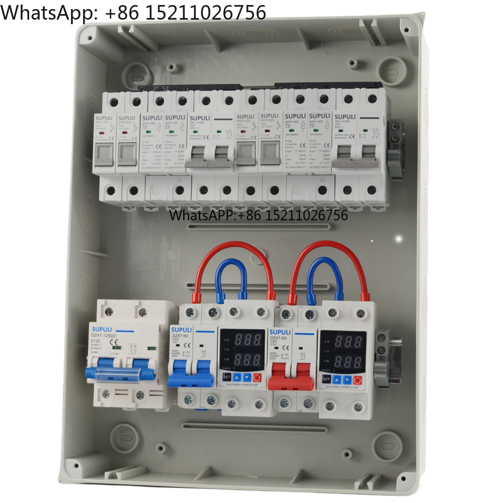 Caja combinadora AC + DC 2 cue - Solar Combiner Box reseña y precio