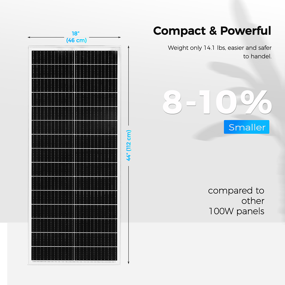 Panel Solar rígido 1000W / 400 - Rv Solar Kit 400W reseña y precio