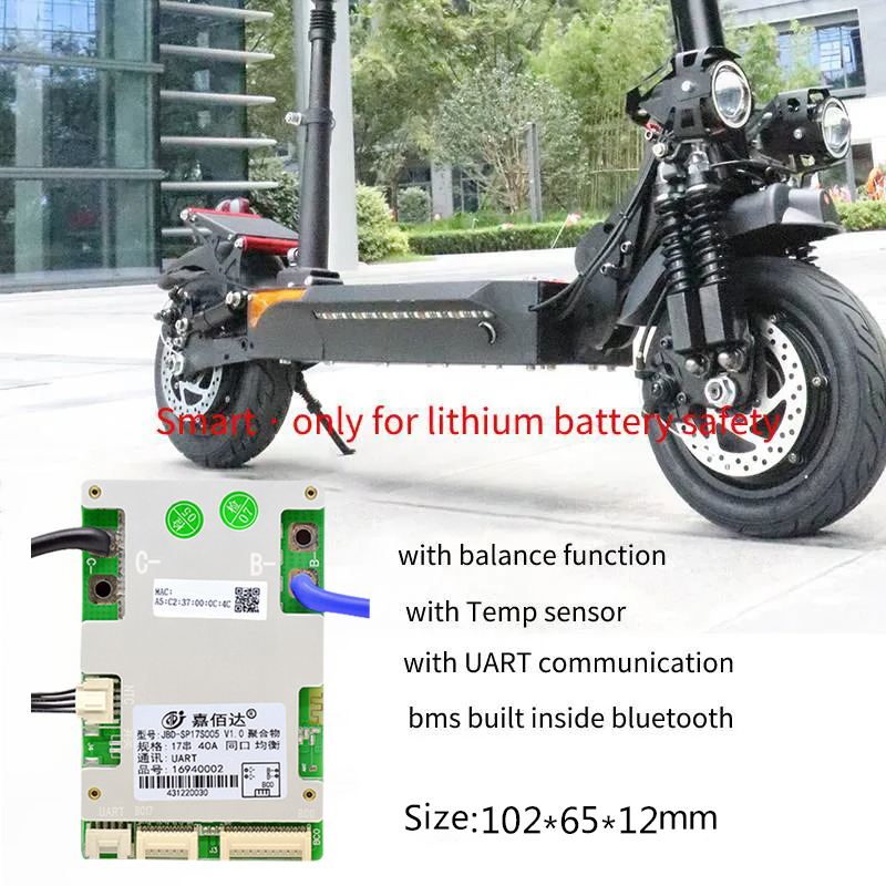 JBD10-17S BMS Inteligente 120A - Smart Bms reseña y precio