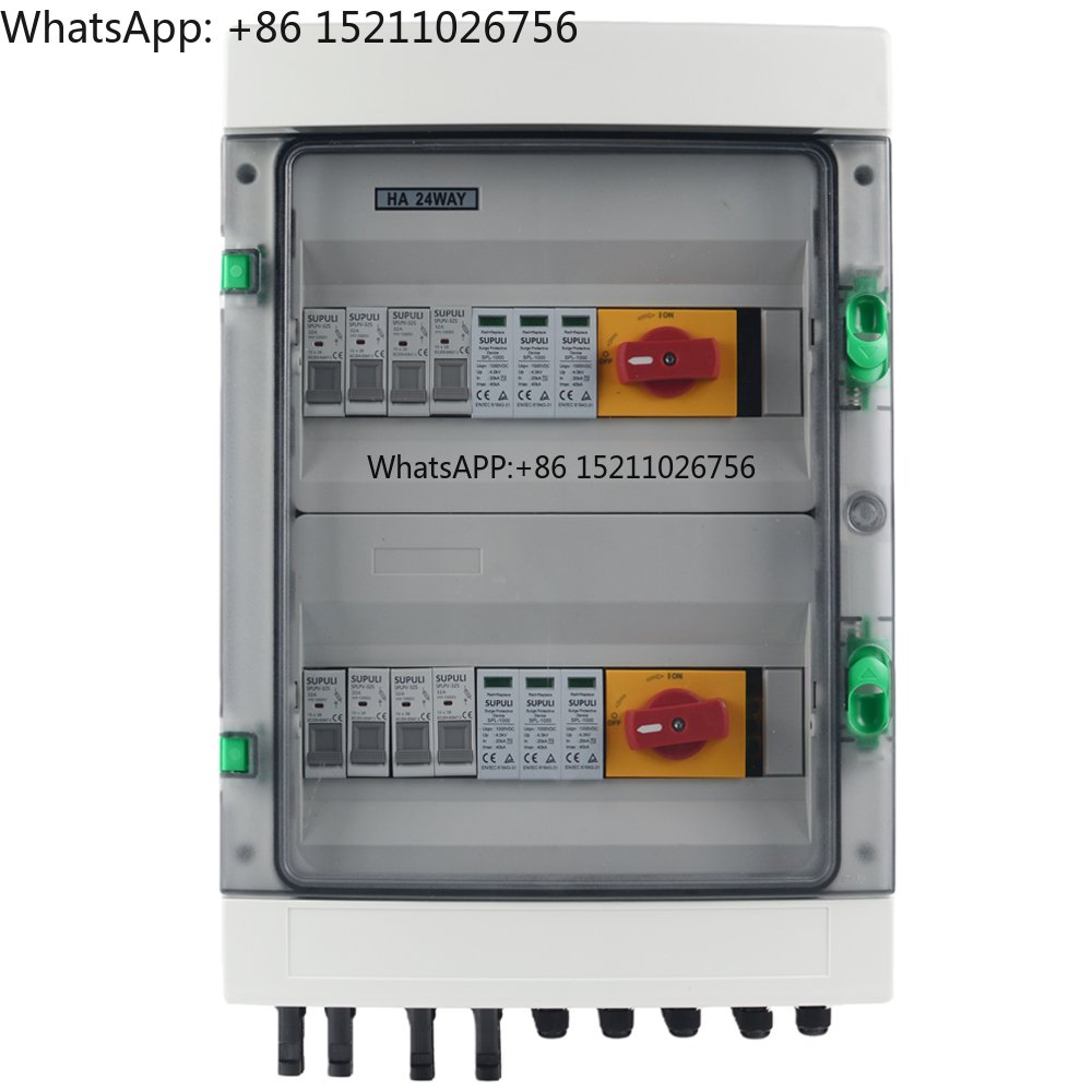 IP65 4 en 2 salidas 4 cuerdas  - Solar Combiner Box reseña y precio