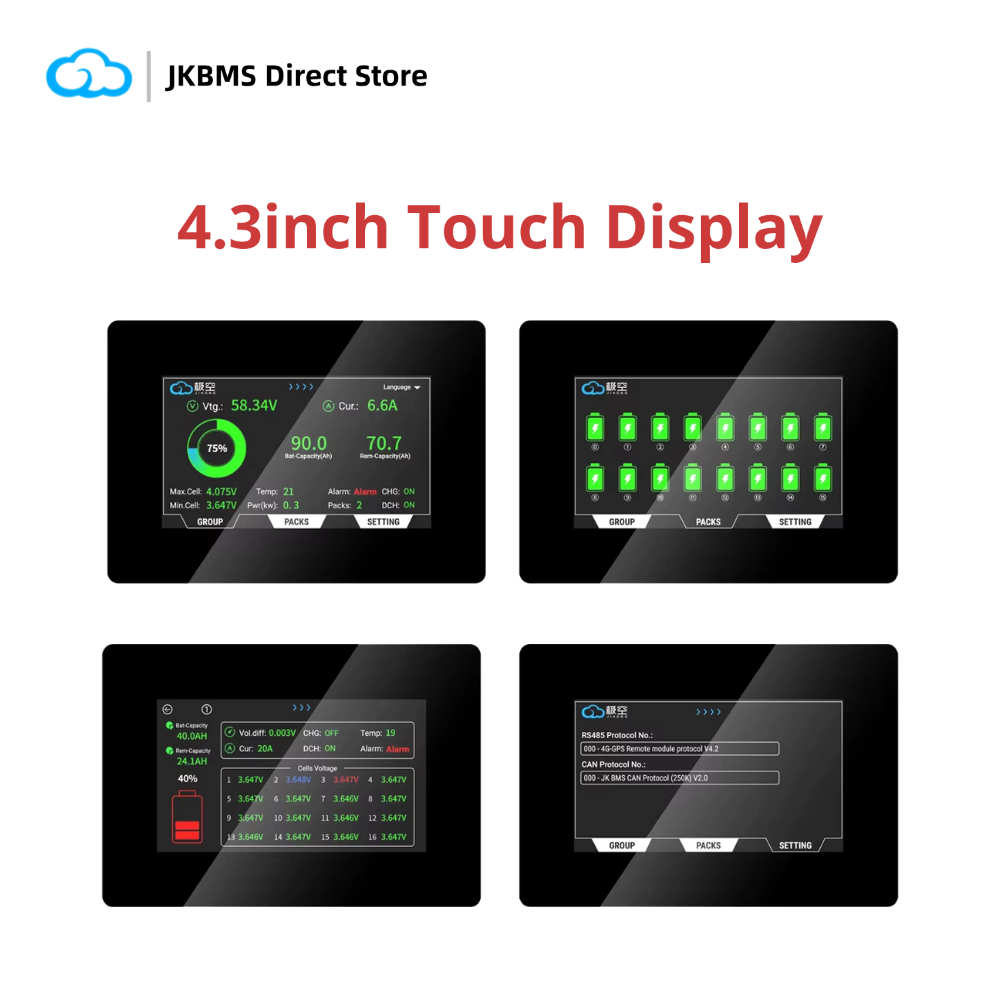 Monitor LCD JIKONG V19 JKBMS d - Smart Bms reseña y precio